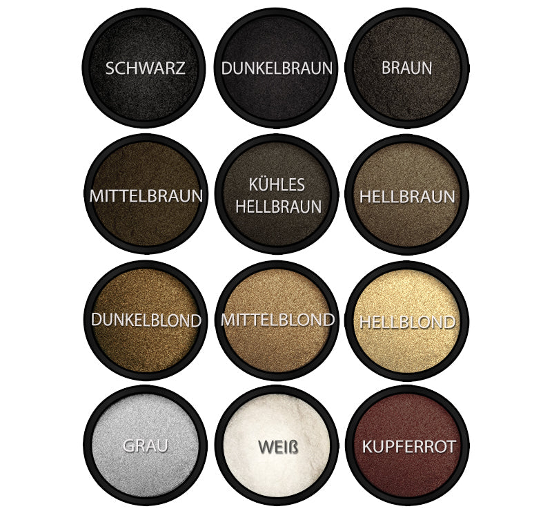 ILLUSYA Streuhaar Schütthaar Farben