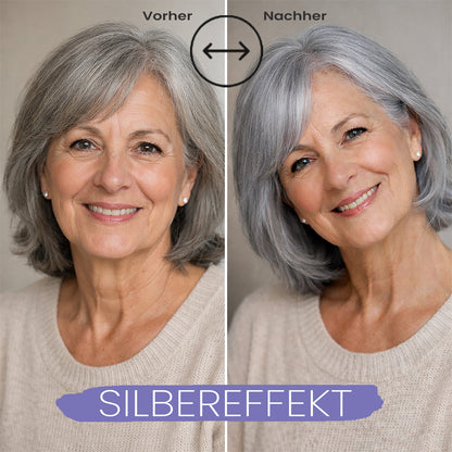 ILLUSYA Silverspray gegen Gelbstich für graues & blondes Haar - No Yellow Anti-Gelbstich Spray 200 ml